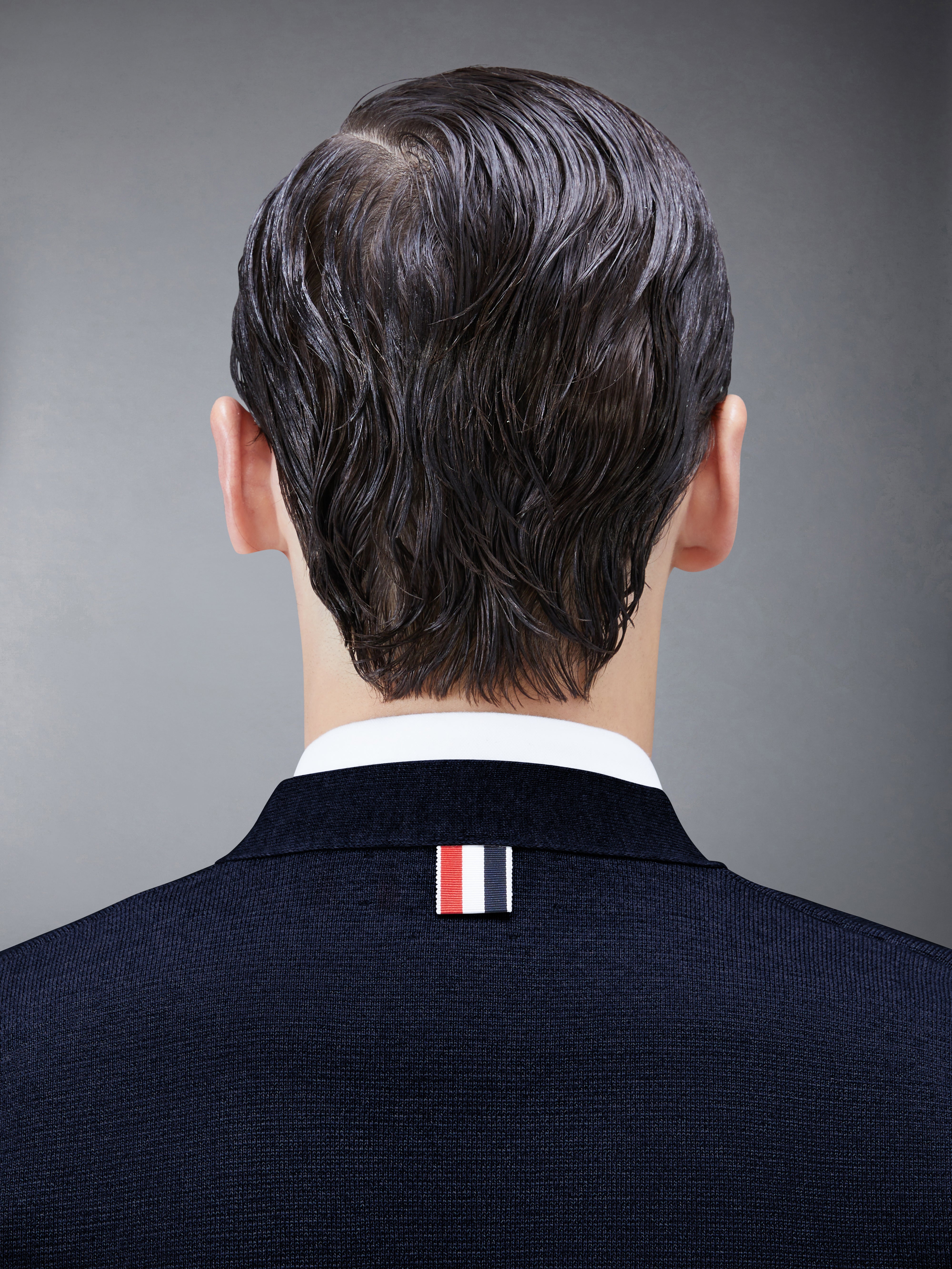 Wool 4 Bar V Neck Cardigan | Thom Browne