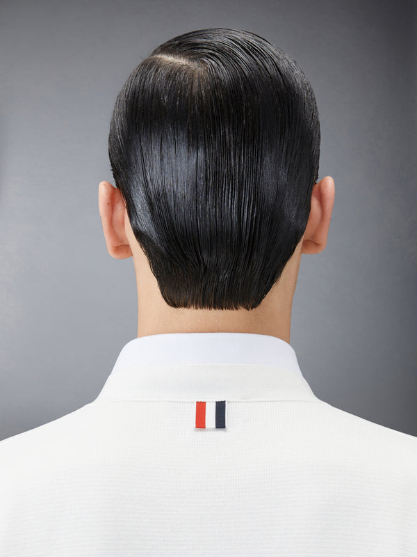 톰브라운 코튼 크레이프 브이넥 카디건 MKC171A-00219-100