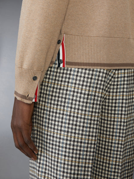 MILANO STITCH 4-BAR V NECK CARDIGAN