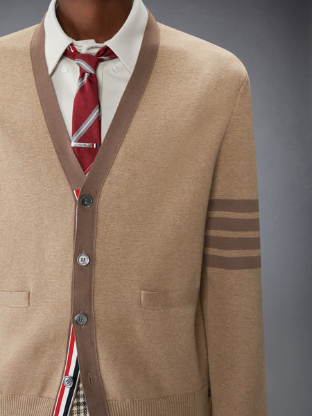 MILANO STITCH 4-BAR V NECK CARDIGAN