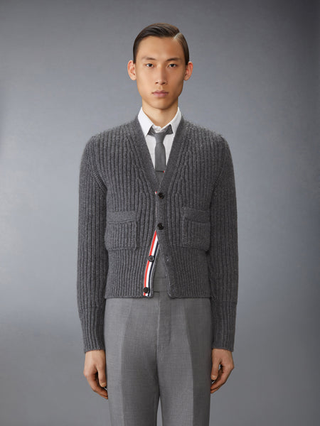 HALF STITCH CASHMERE CARDIGAN