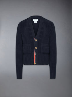 HALF STITCH CASHMERE CARDIGAN