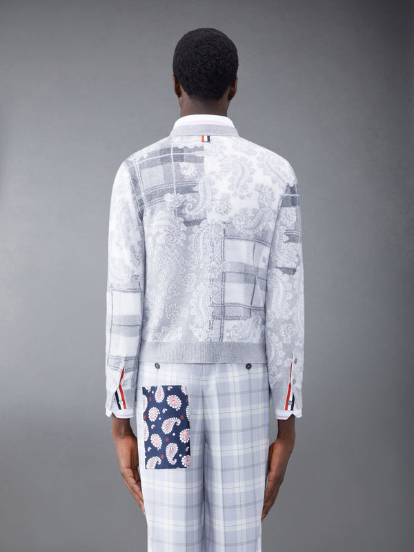 ファンミックスタータンメリノVネックカーディガン - image 2