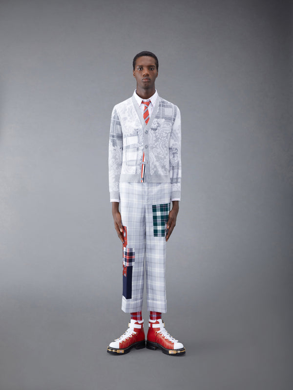 ファンミックスタータンメリノVネックカーディガン - image 3