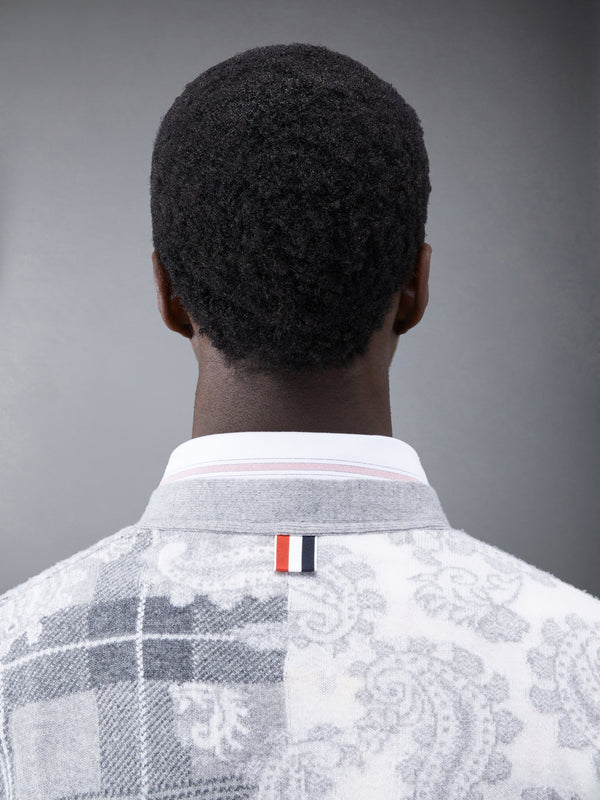 ファンミックスタータンメリノVネックカーディガン - image 6