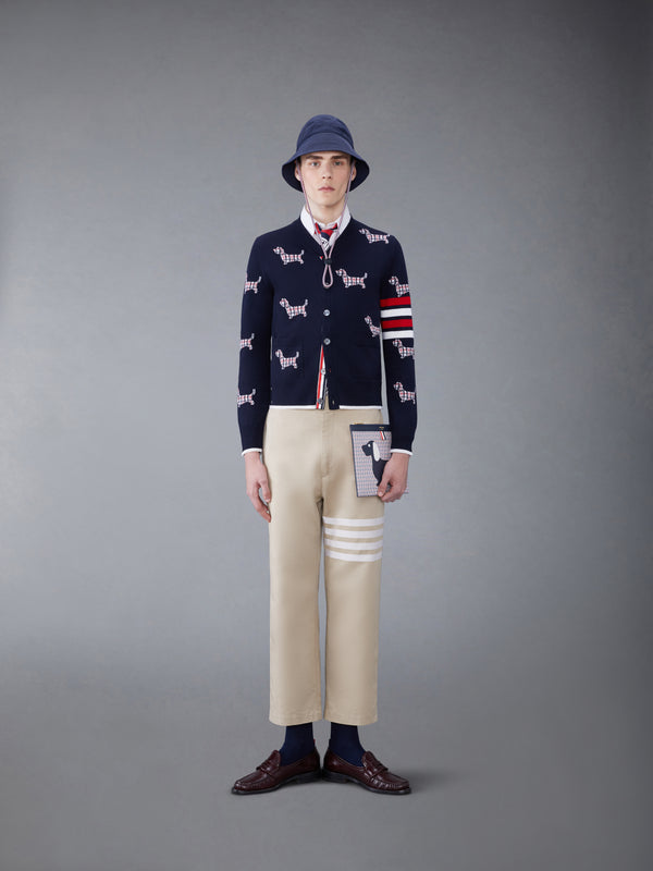 ウール 4BAR Vネック ヘクター カーディガン - image 3