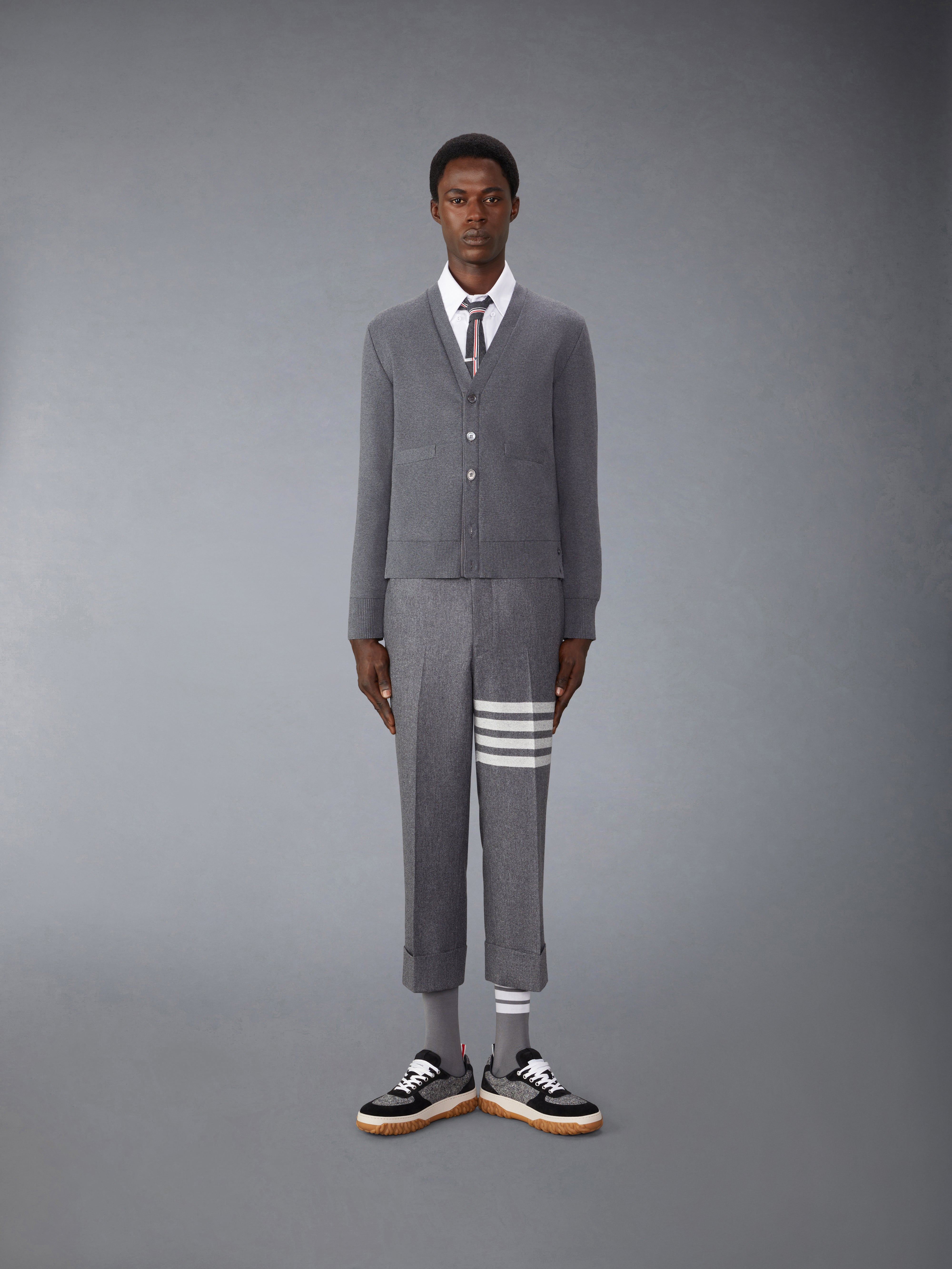 コットンミラノステッチカーディガン | Thom Browne