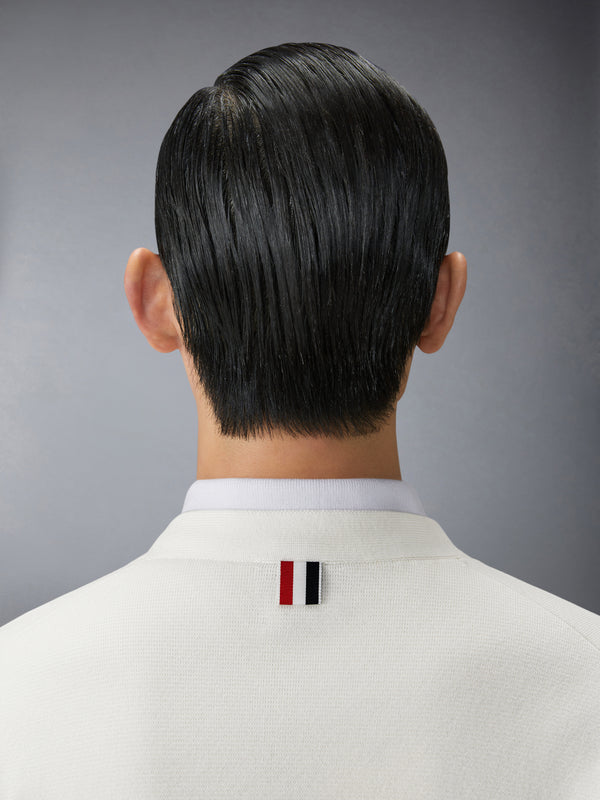 COTTON MILANO STITCH FLAG PATCH CARDIGAN - image 3