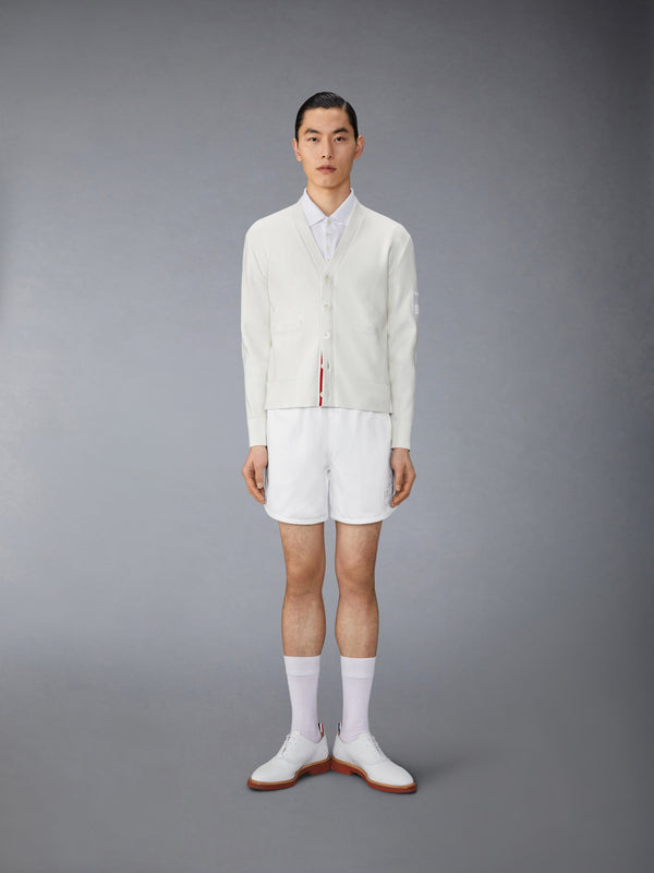 COTTON MILANO STITCH FLAG PATCH CARDIGAN - image 6