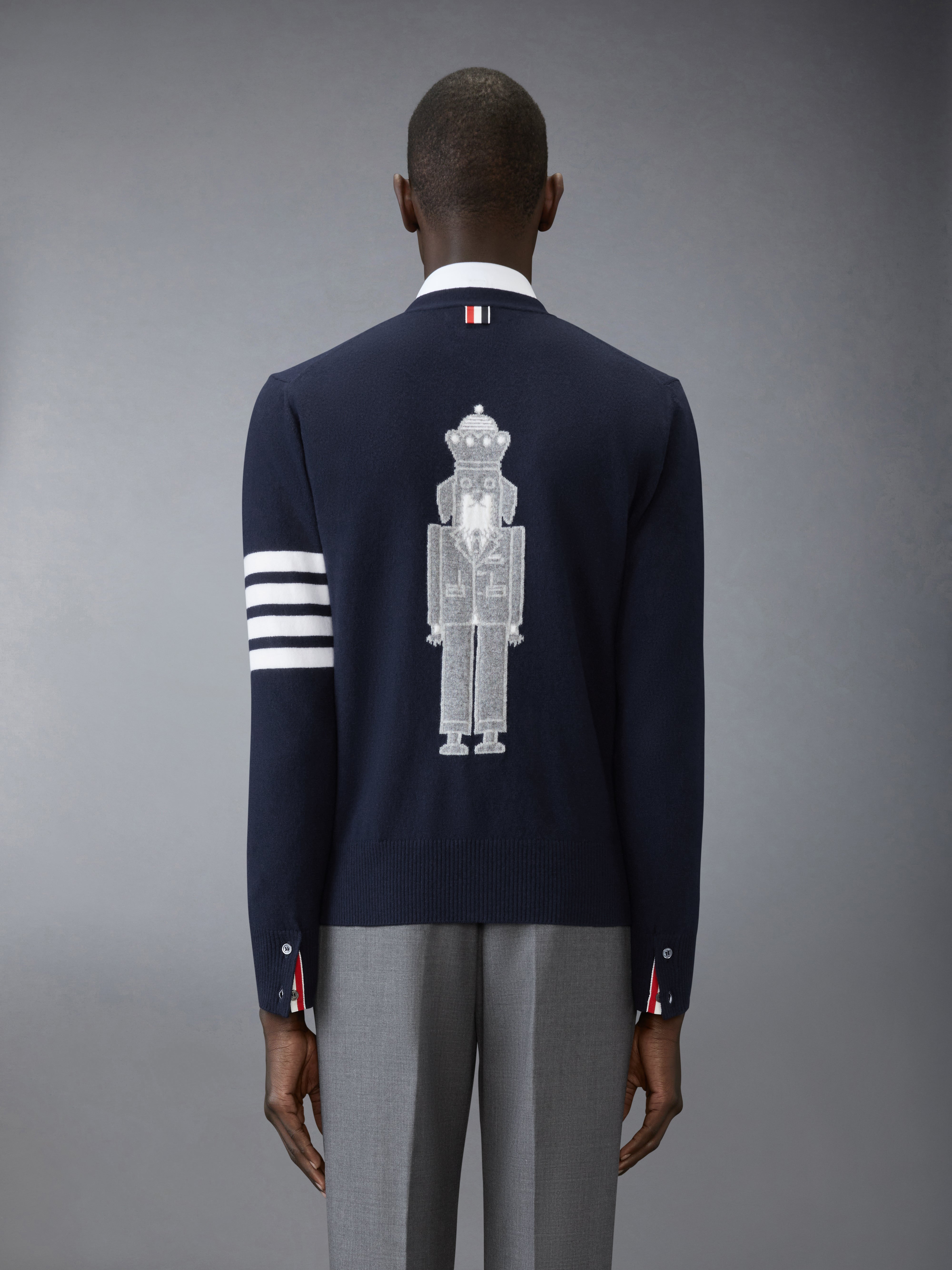 Holiday Hector Nutcracker Jersey Intarsia Relaxed Fit
