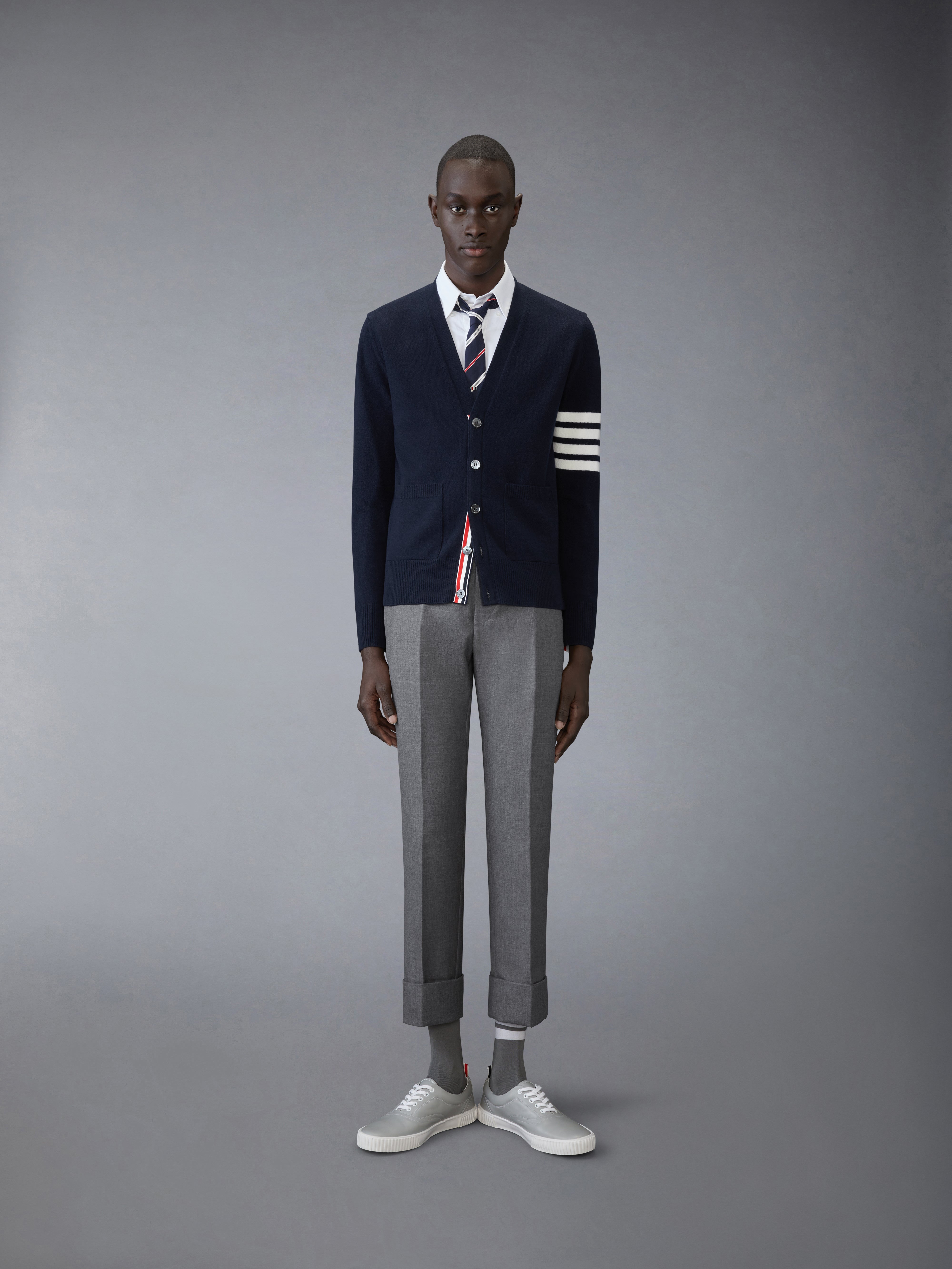 Holiday Hector Nutcracker Jersey Intarsia Relaxed Fit Cardigan In