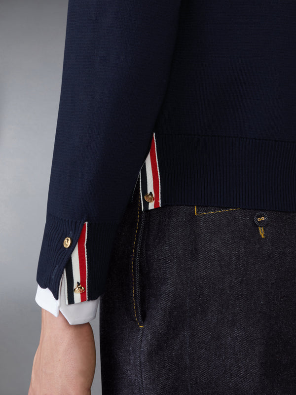 LUNAR NEW YEAR 4-BAR V NECK CARDIGAN