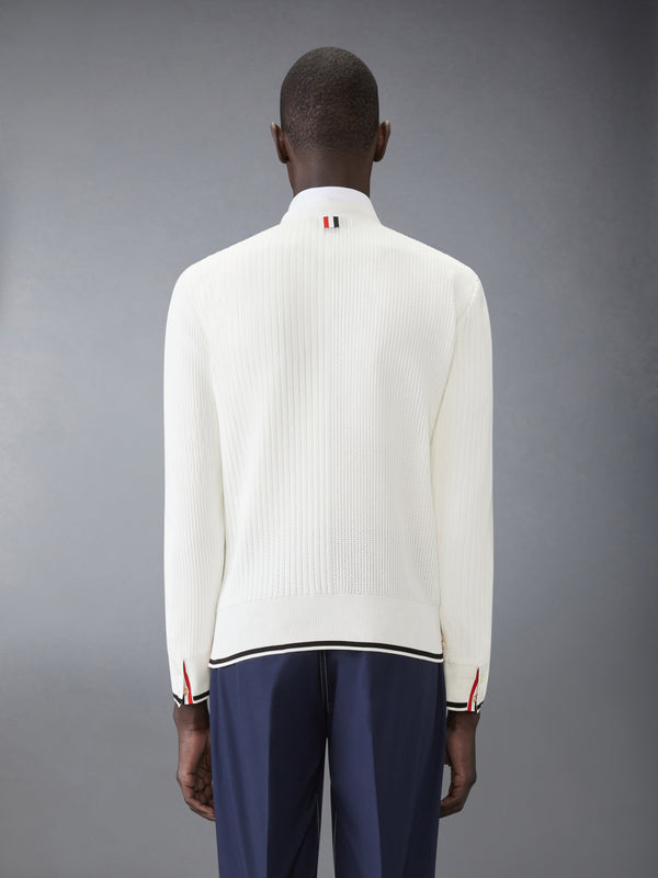 HALF & HALF 4-BAR RELAXED FIT V NECK CARDIGAN - image 2