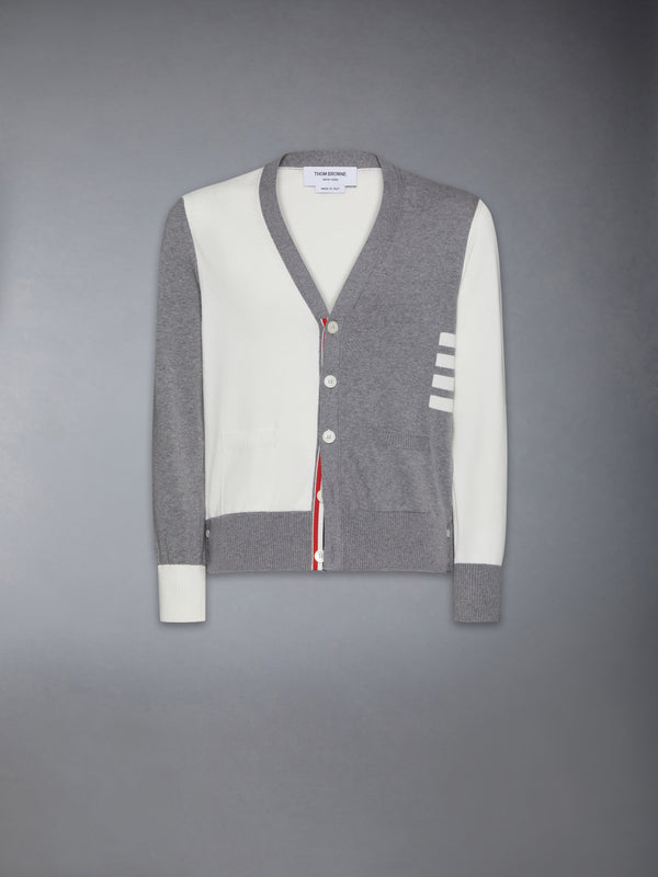 FUNMIX 4-BAR RELAXED FIT V NECK CARDIGAN - featured image