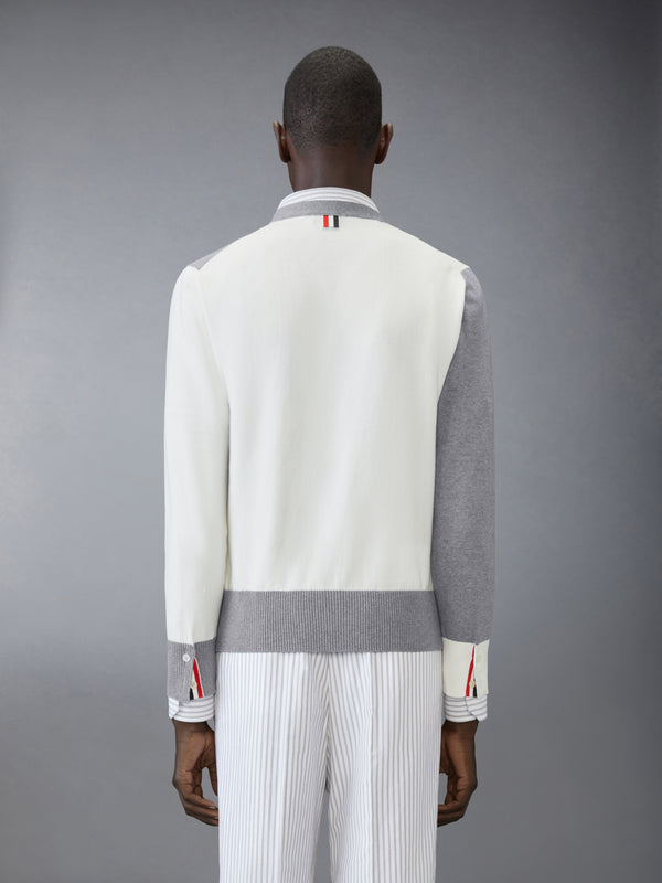 FUNMIX 4-BAR RELAXED FIT V NECK CARDIGAN - image 2
