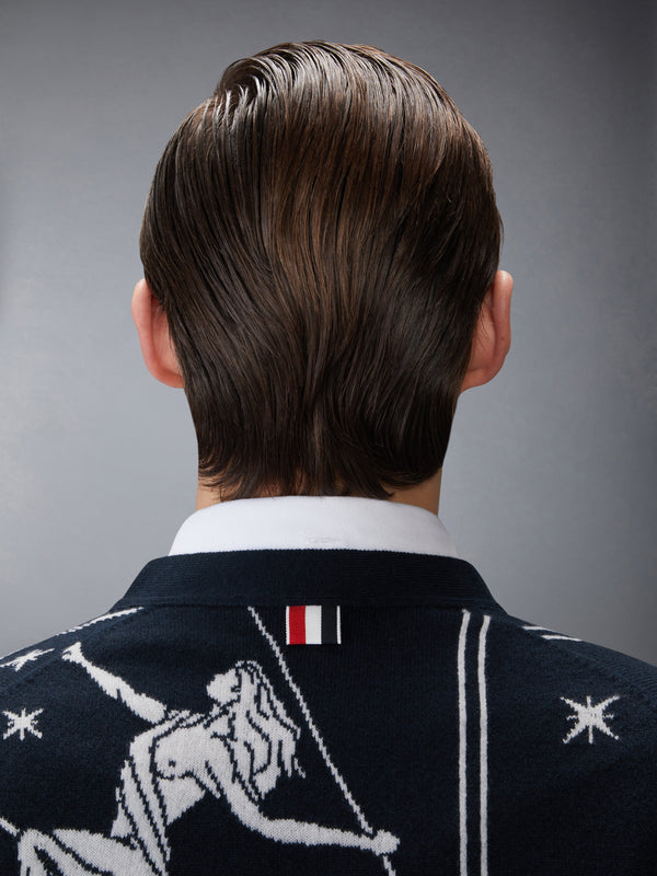 オリンピック コンステレーション クラシック カシミア  Vネック カーディガン - image 5