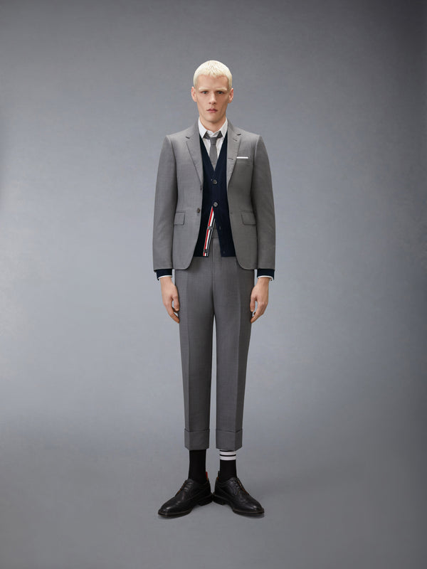 旧正月ウール 4-BAR インターシャ カーディガン - image 3