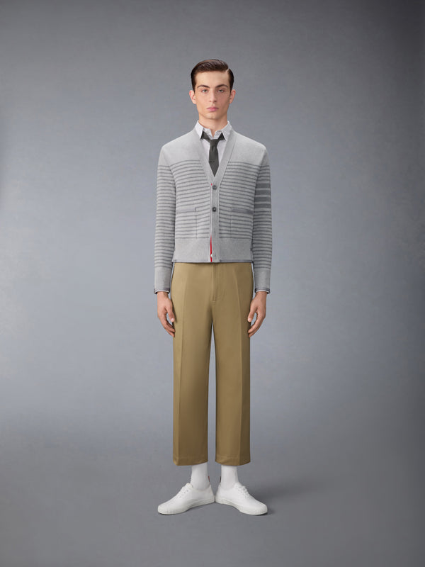 MILANO STITCH STRIPED BOXY FIT CARDIGAN - image 3