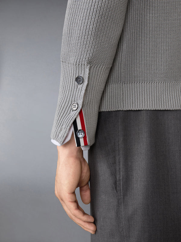 GARMENT DYED 4-BAR CARDIGAN - image 4