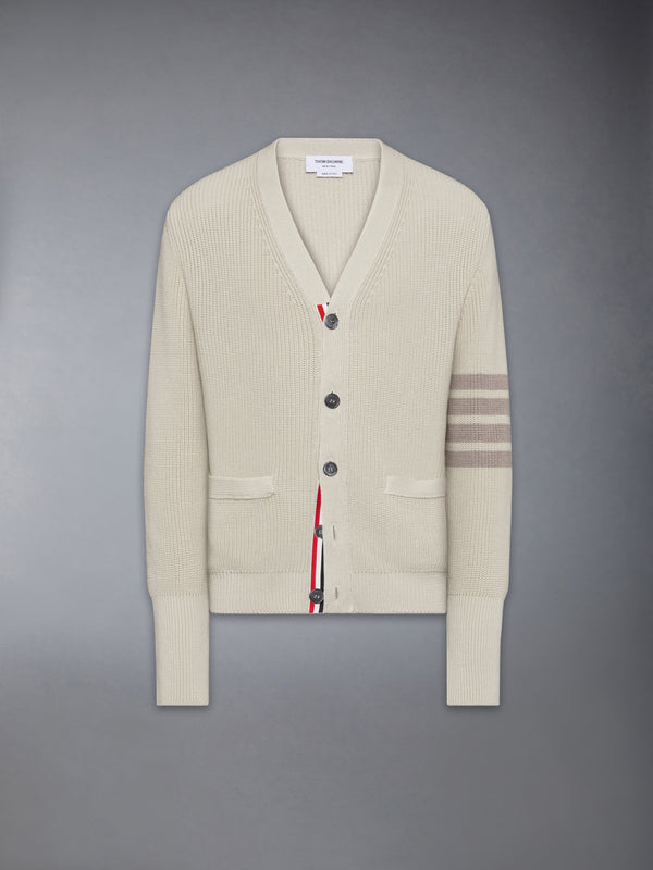 GARMENT DYED 4-BAR CARDIGAN - featured image