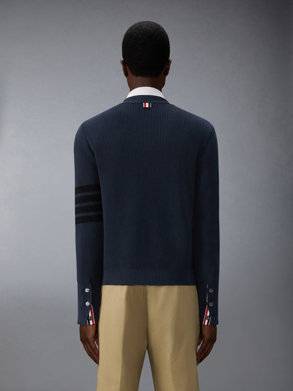 GARMENT DYED 4-BAR CARDIGAN - image 2