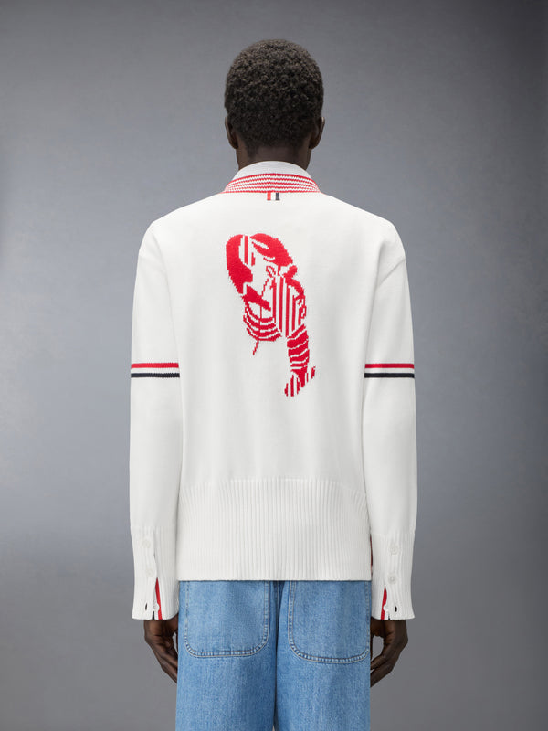 RWB ARMBAND LOBSTER JERSEY CARDIGAN - image 2
