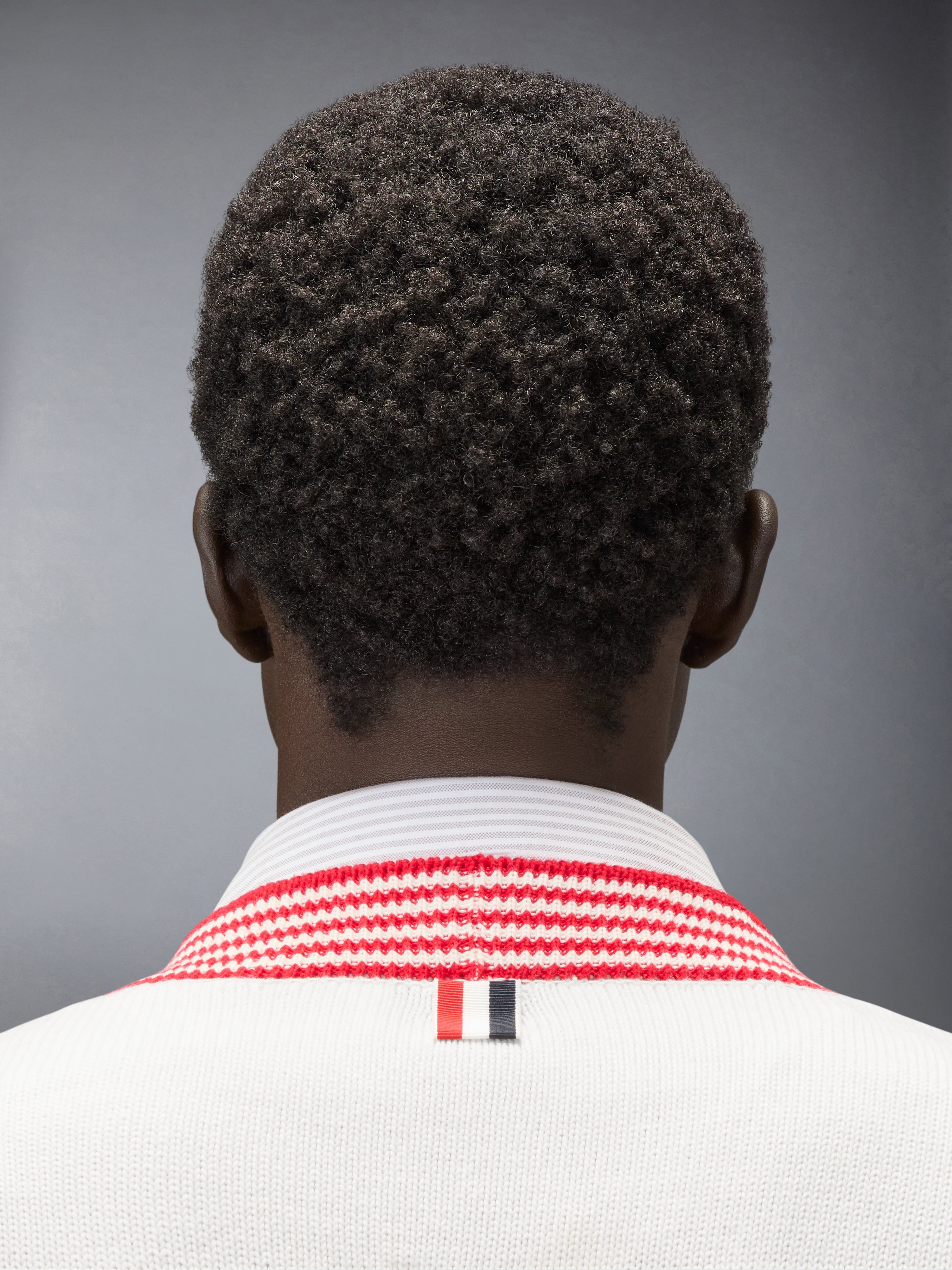 RWB アームバンド付き ロブスター ジャージー カーディガン | Thom Browne