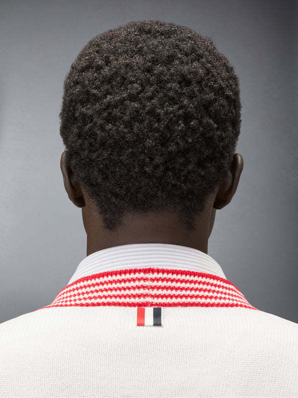 RWB ARMBAND LOBSTER JERSEY CARDIGAN - image 3