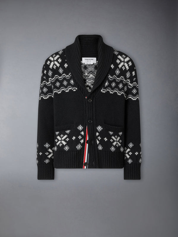 ICELANDIC FAIR ISLE CASHMERE CARDIGAN - featured image
