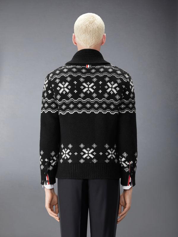ICELANDIC FAIR ISLE CASHMERE CARDIGAN - image 2