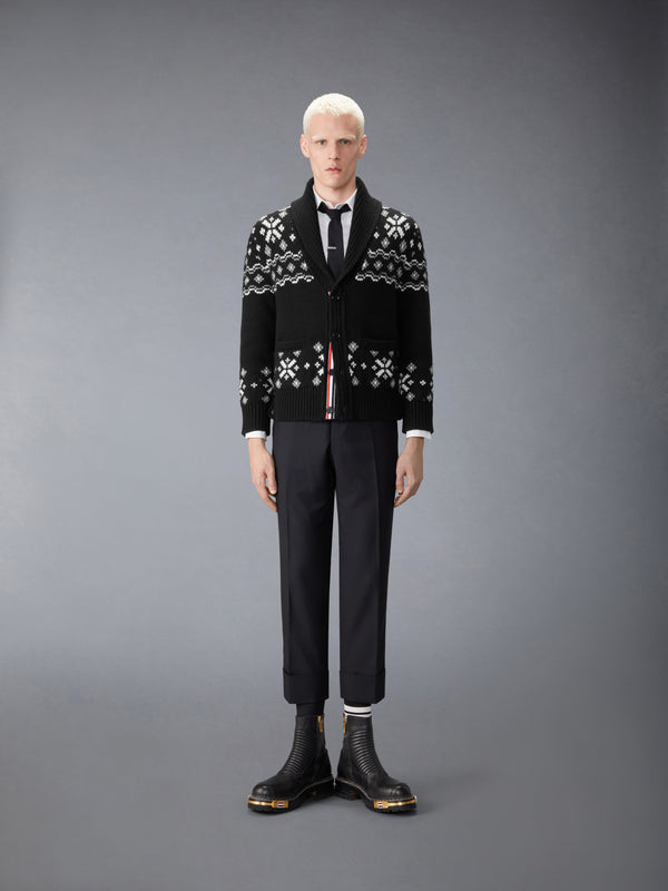 ICELANDIC FAIR ISLE CASHMERE CARDIGAN - image 3