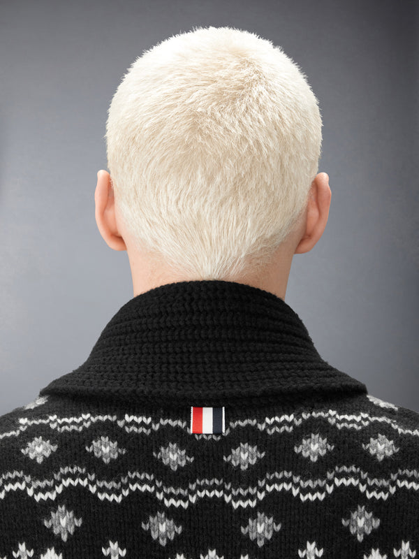 ICELANDIC FAIR ISLE CASHMERE CARDIGAN - image 4