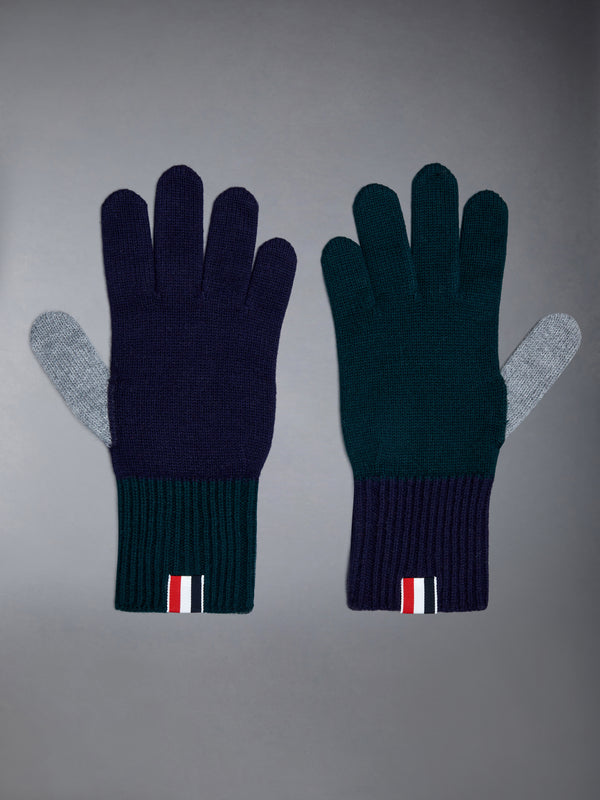 Fun-mix Merino Jersey Stripe Gloves - image 2