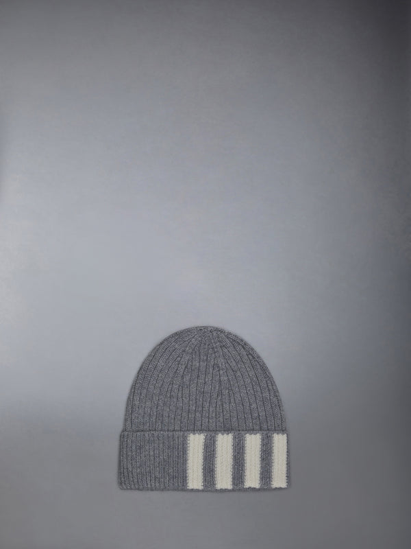 CASHMERE RIB 4-BAR HAT - featured image