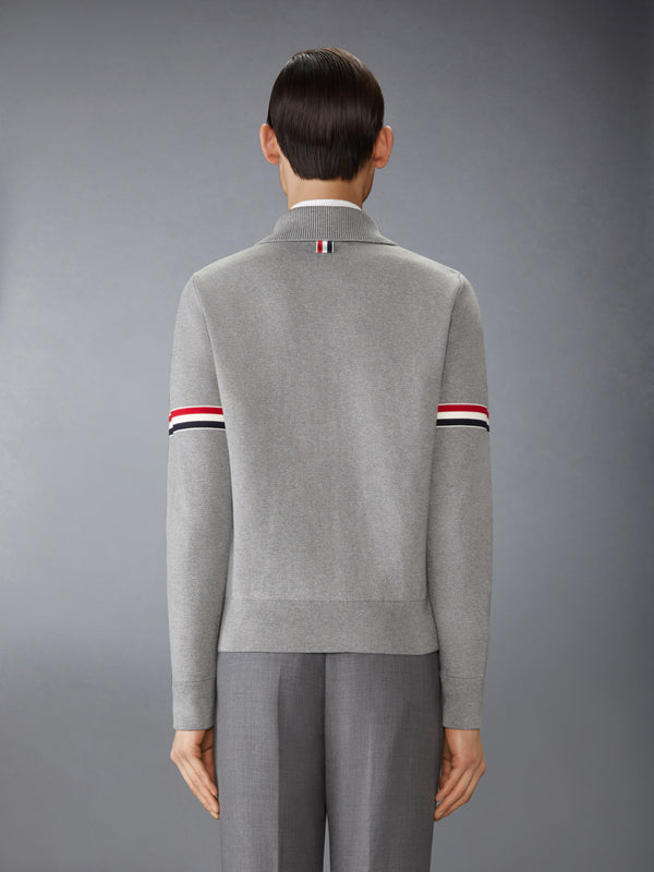 COTTON MILANO STITCH ARMBAND BOMBER JACKET - image 3