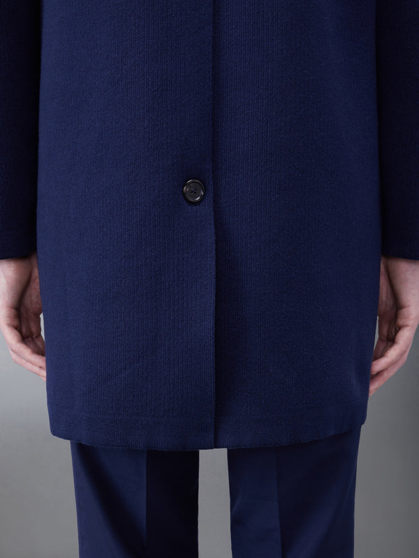 COTTON CASHMERE SHAWL COLLAR ARMBAND COAT - image 6