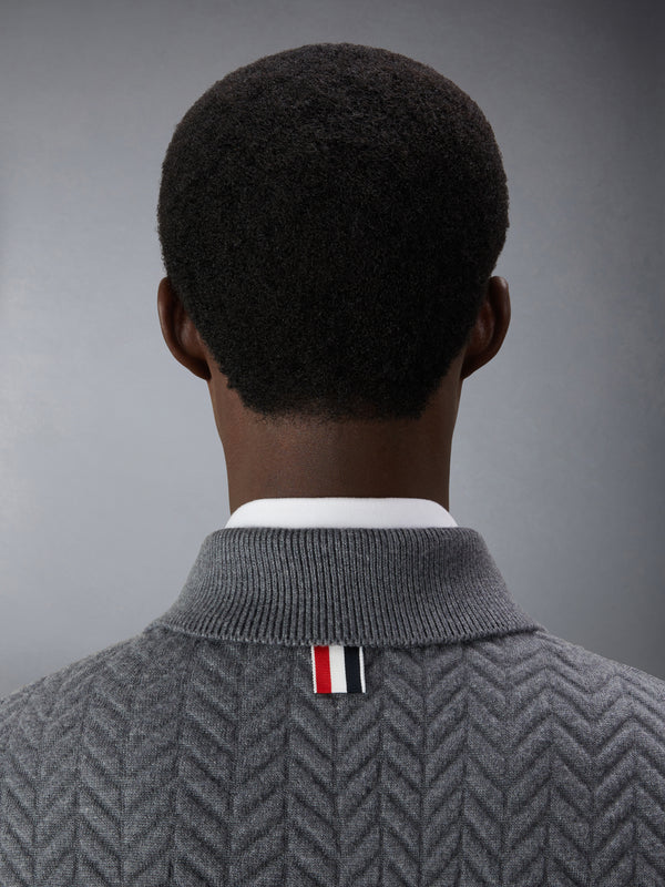 MERINO WOOL AND COTTON QUILTED ARMBAND WORK JACKET - image 4