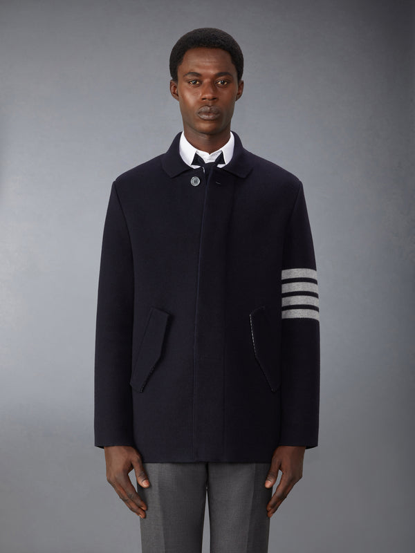 MERINO WOOL 4-BAR CAR COAT - featured image