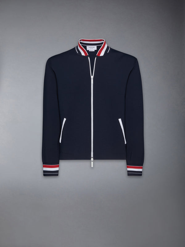 STRETCH VISCOSE TENNIS JACKET - featured image