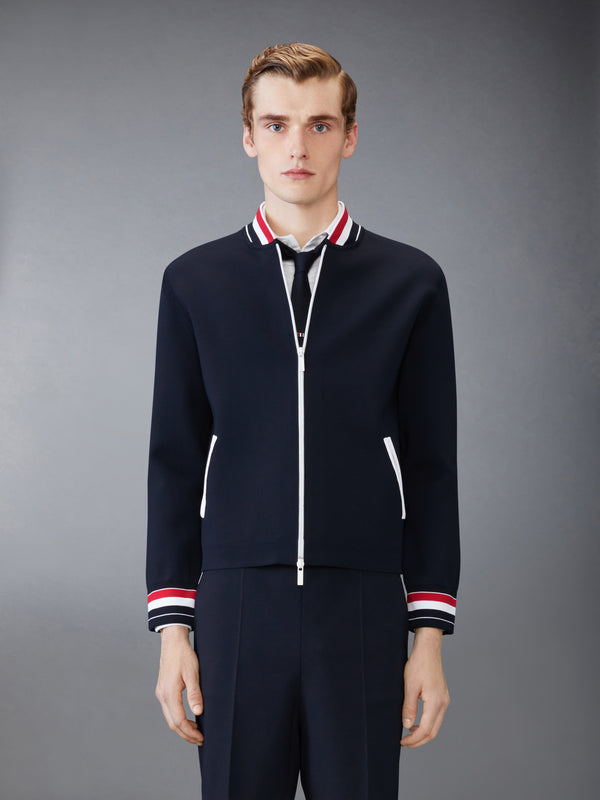 STRETCH VISCOSE TENNIS JACKET - image 1