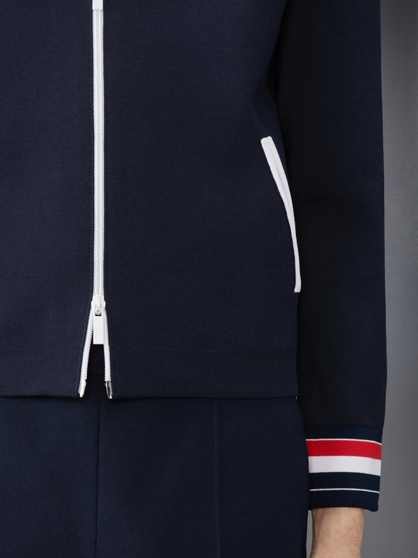 STRETCH VISCOSE TENNIS JACKET - image 5