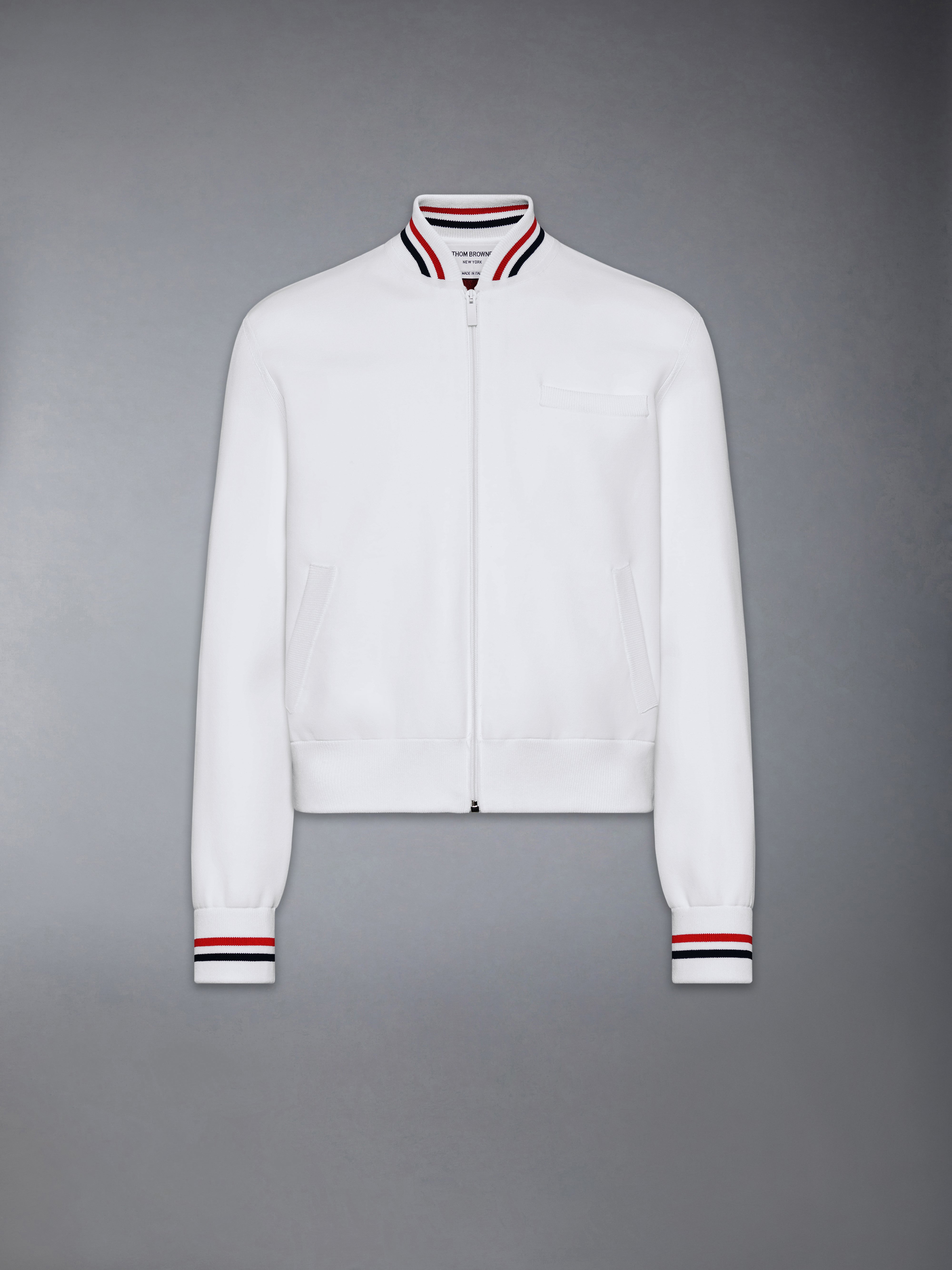Browne 65 Intarsia Bomber Jacket | Thom Browne