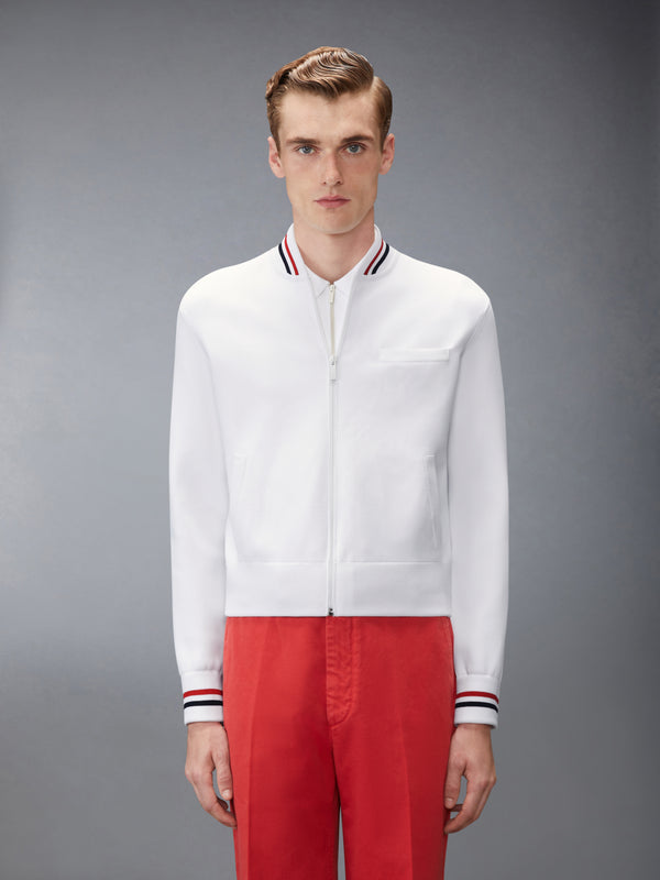 BROWNE 65 INTARSIA BOMBER JACKET - image 1