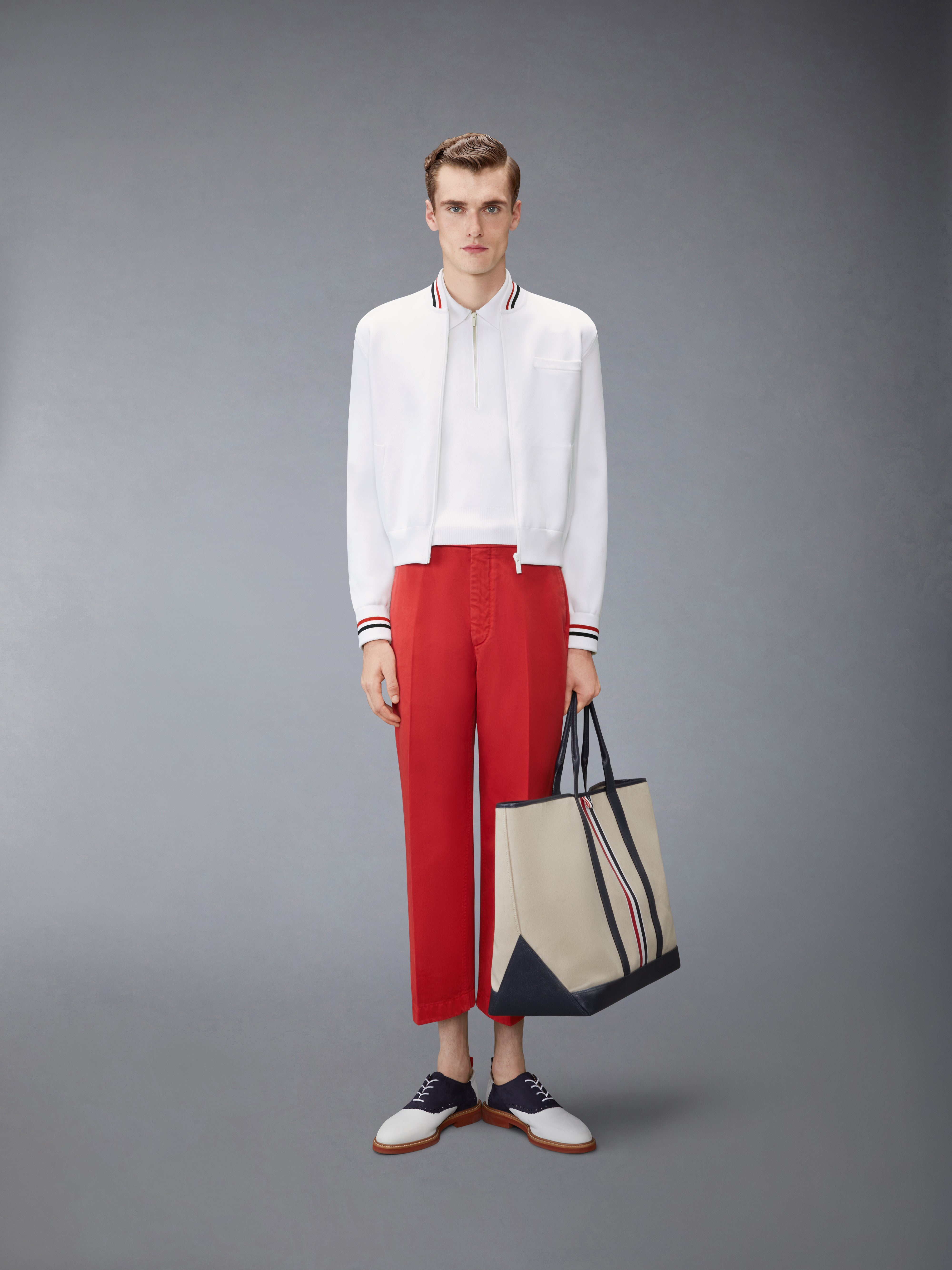 Browne 65 Intarsia Bomber Jacket | Thom Browne