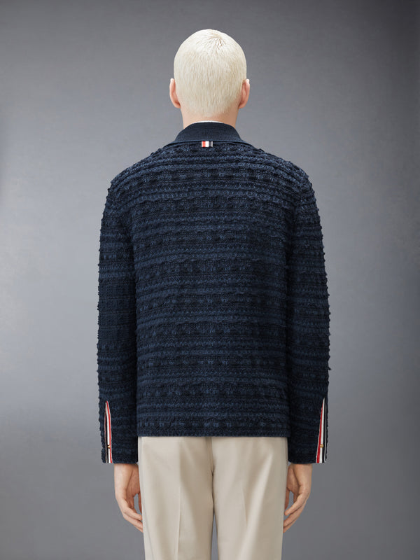KNIT TWEED 4-BAR UTILITY JACKET - image 2