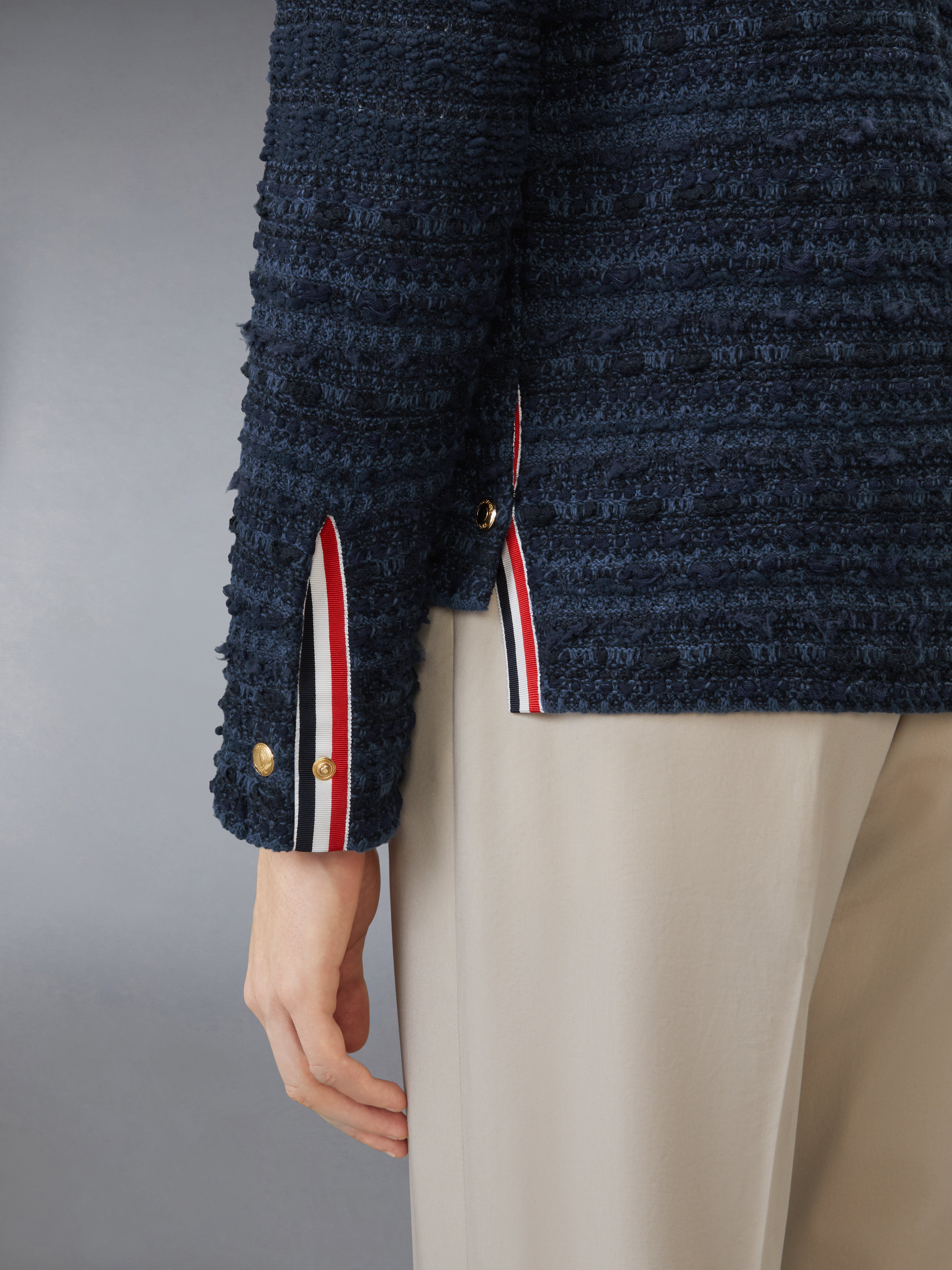 Knit Tweed 4-Bar Utility Jacket | Thom Browne