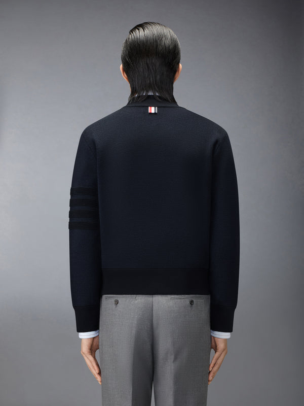 OTTOMAN MILANO STITCH 4-BAR BOMBER JACKET - image 2