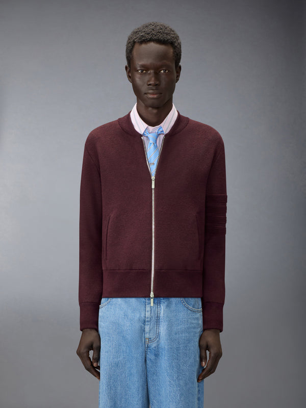 OTTOMAN MILANO STITCH 4-BAR BOMBER JACKET - image 1