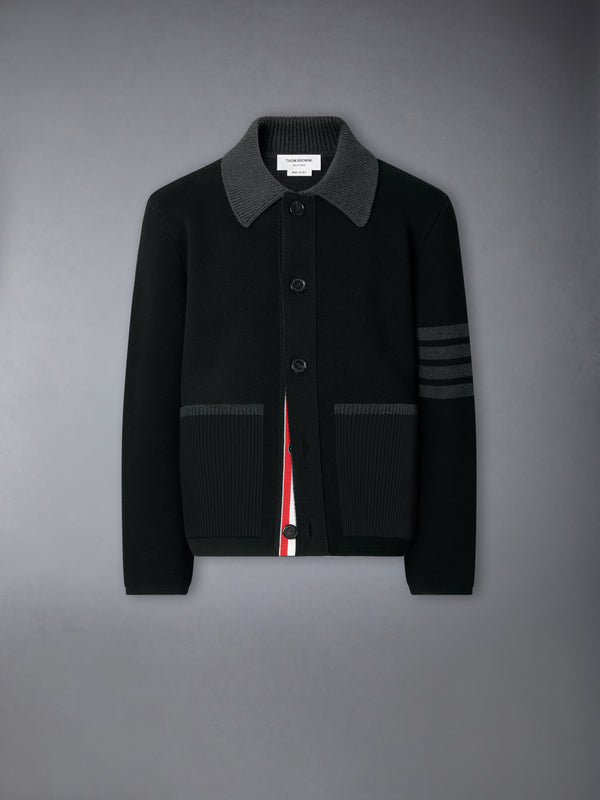 MERINO WOOL 4-BAR WORK JACKET - featured image
