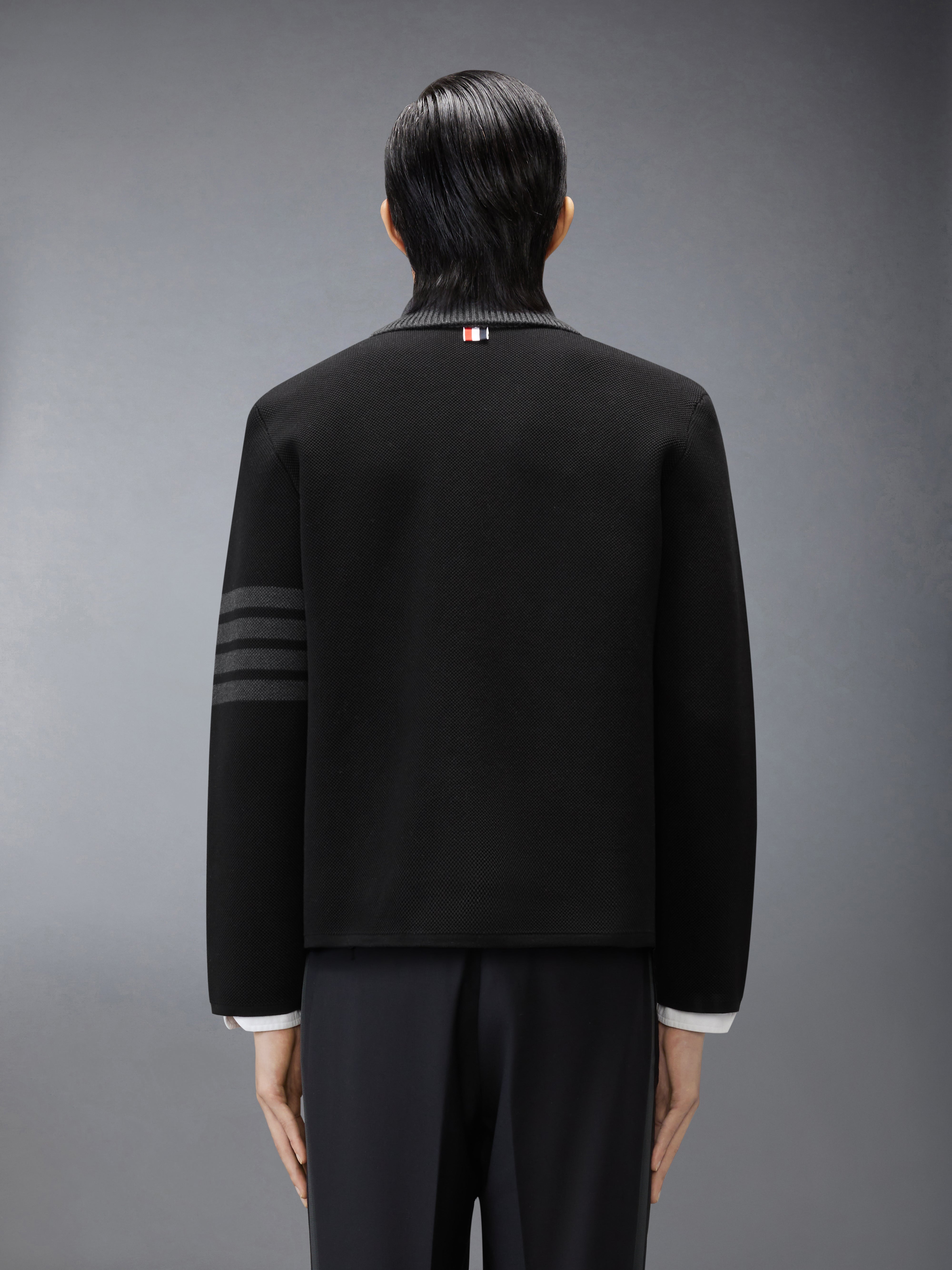 Merino Wool 4-Bar Work Jacket | Thom Browne